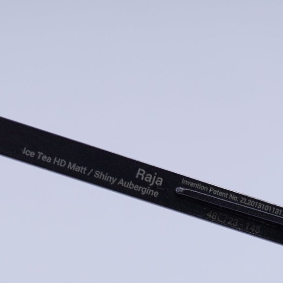 Ic! Berline RAJA D0094H 301 Round Eyeglasses 48mm – Aubergine Ice Tea Matte - Picture 7 of 10